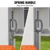 VEVOR Beige Retractable 63''*236'' Awning-Rugged Full Aluminum Rust-Proof; Patio Sunshine Screen; Privacy Divider; Wind Screen. Longer Service Life, S