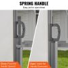 VEVOR Beige Retractable 71''*118'' Awning-Rugged Full Aluminum Rust-Proof; Patio Sunshine Screen; Privacy Divider; Wind Screen. Longer Service Life, S