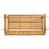 Outdoor  Modern Acacia Wood Porch Swing